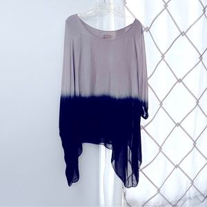 All-Silk Ombré Tunic